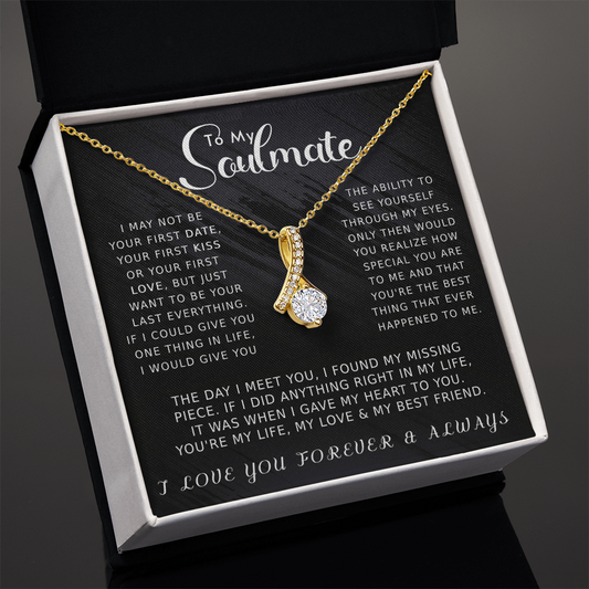 To My Soulmate - Alluring Beauty Necklace